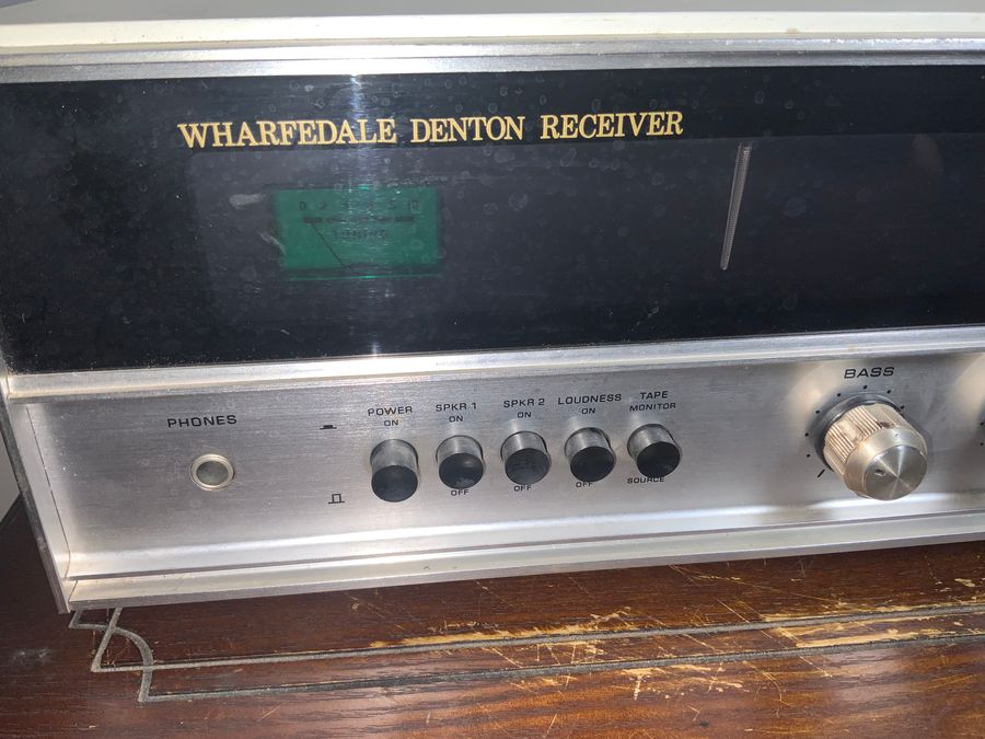 Antique Wharfedale  Denton Receiver Vintage