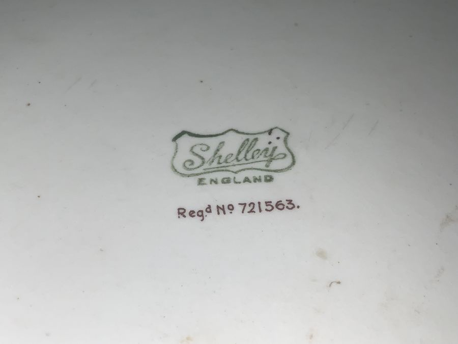 Antique Shelley Baby’s Plate the rarest ( Mister Rabbit )