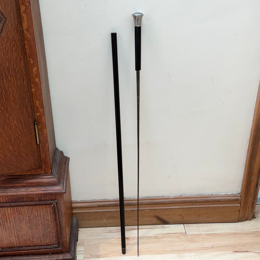 Antique Gentleman’s walking stick/sword stick