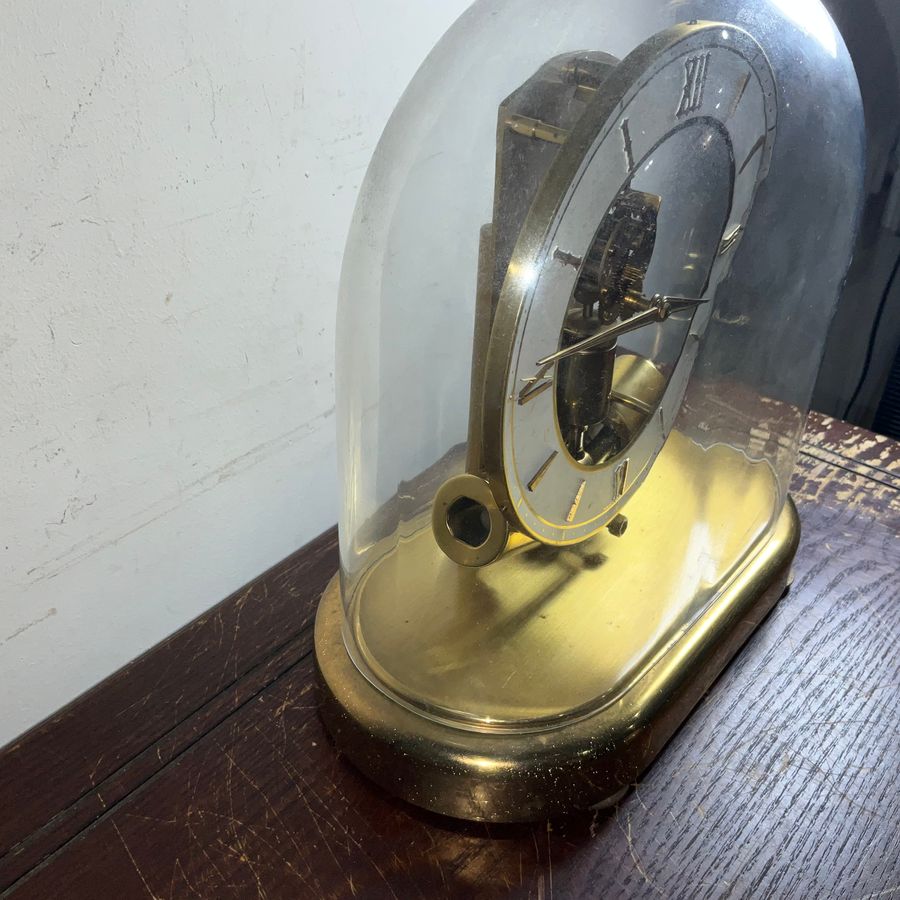 Antique Jungen Electric Glass Domed Clock 