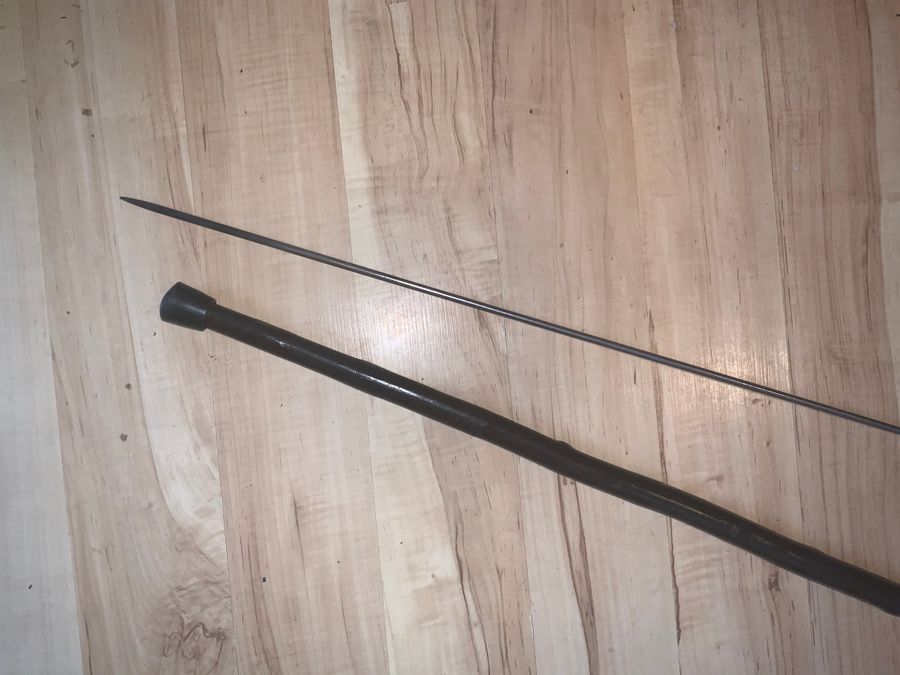 Antique Gentleman’s walking stick sword stick 