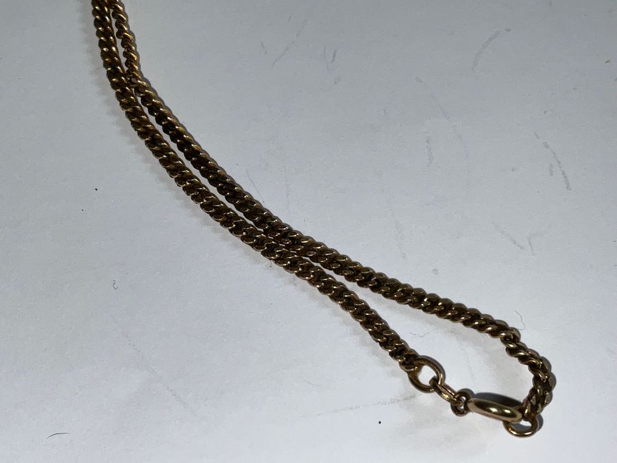 Antique Gold Chain  & pendant