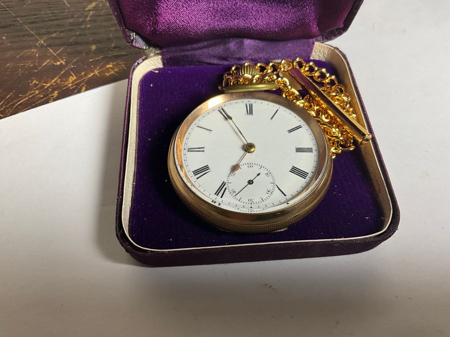 Antique Coventry Pocket Watch & Chain