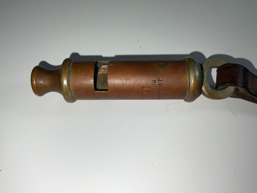 Antique The Somme 1916 British Officers Whistle