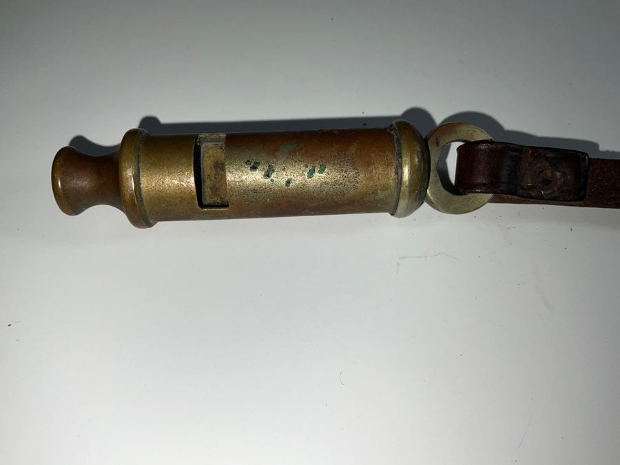 Antique The Somme 1916 British Officers Whistle