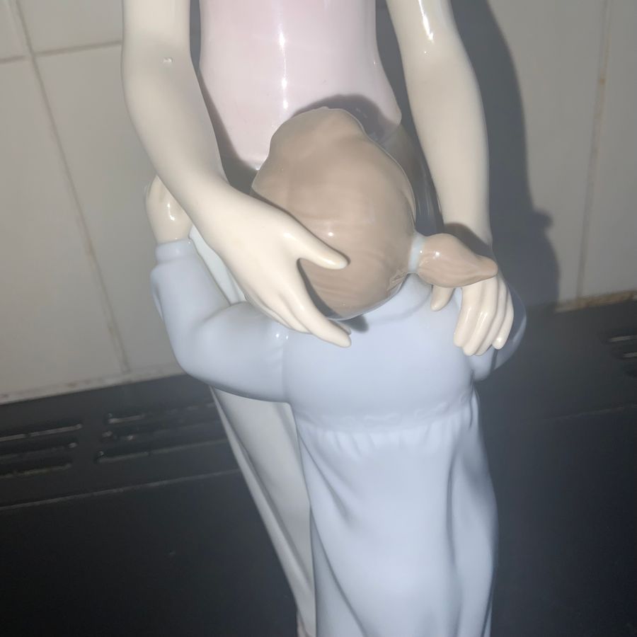 Antique Lladro Mother & child Boxed