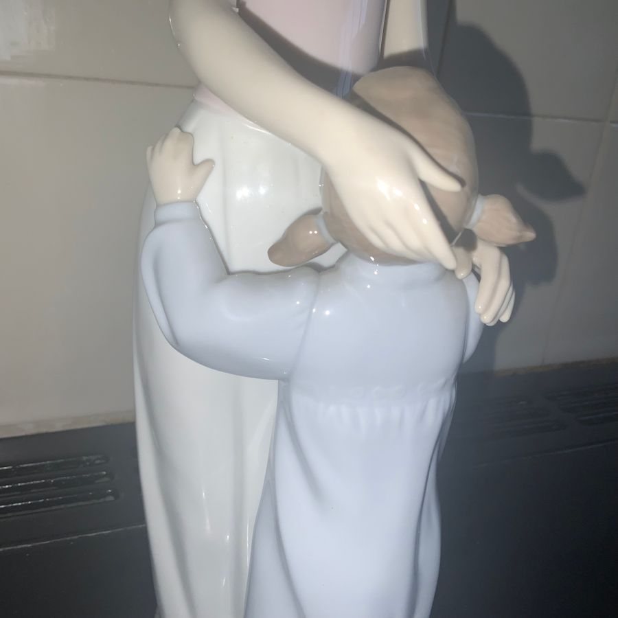 Antique Lladro Mother & child Boxed