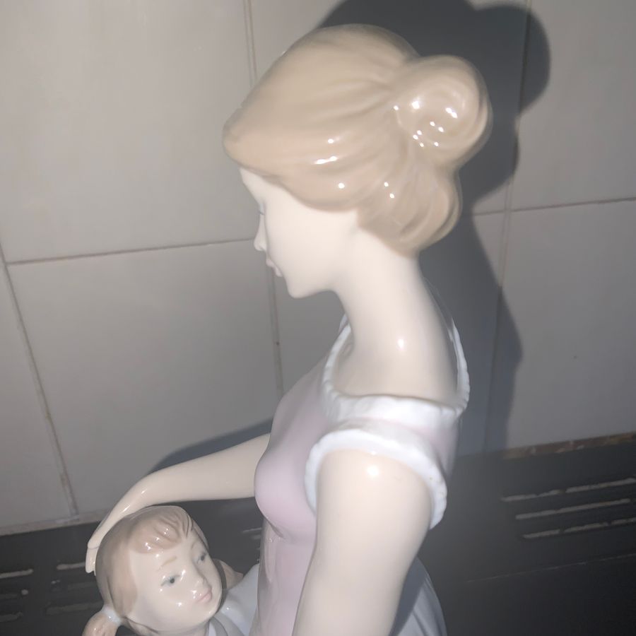 Antique Lladro Mother & child Boxed