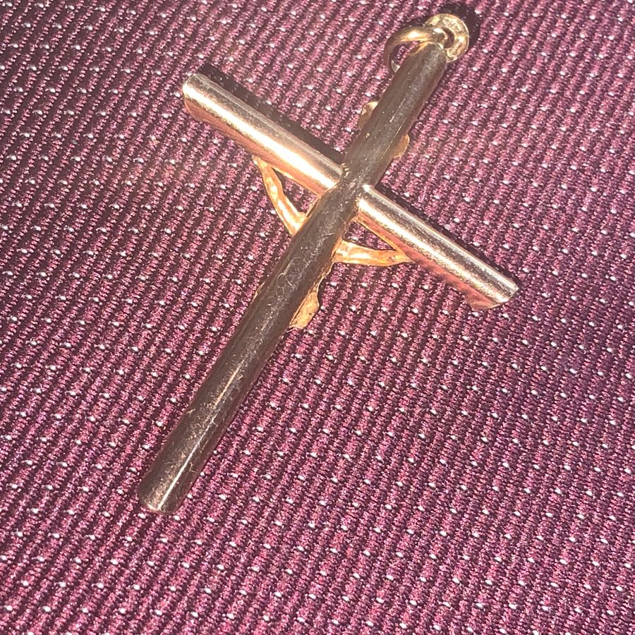 Antique Crucifix Gold 9CT