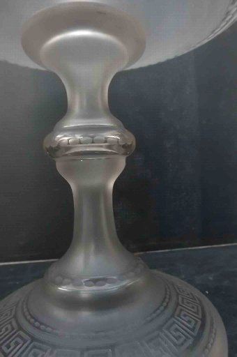 Antique art glass centre piece 