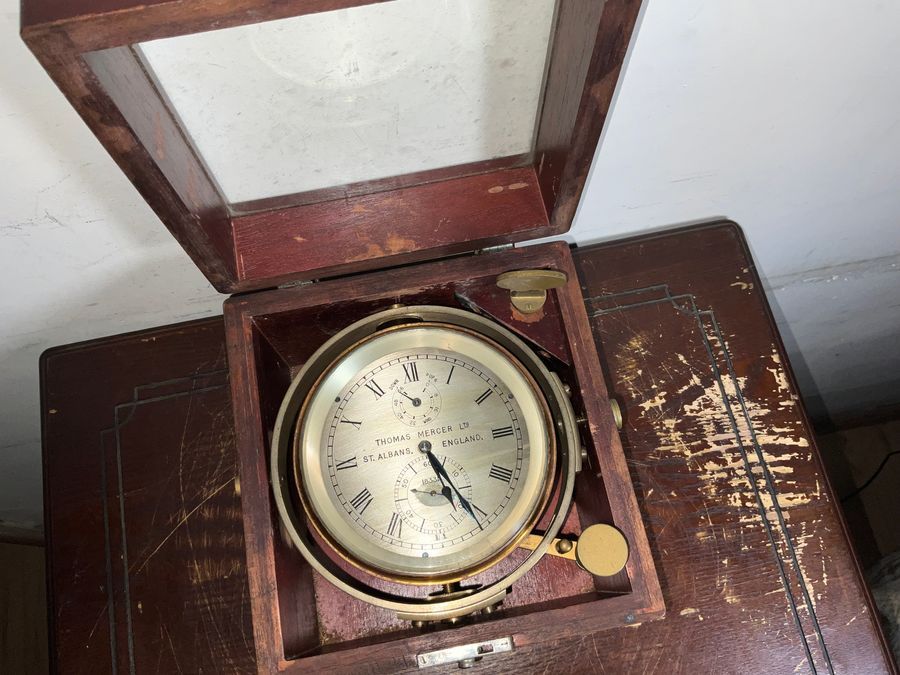 Antique Thomas Mercer Ltd ships Chronometer 