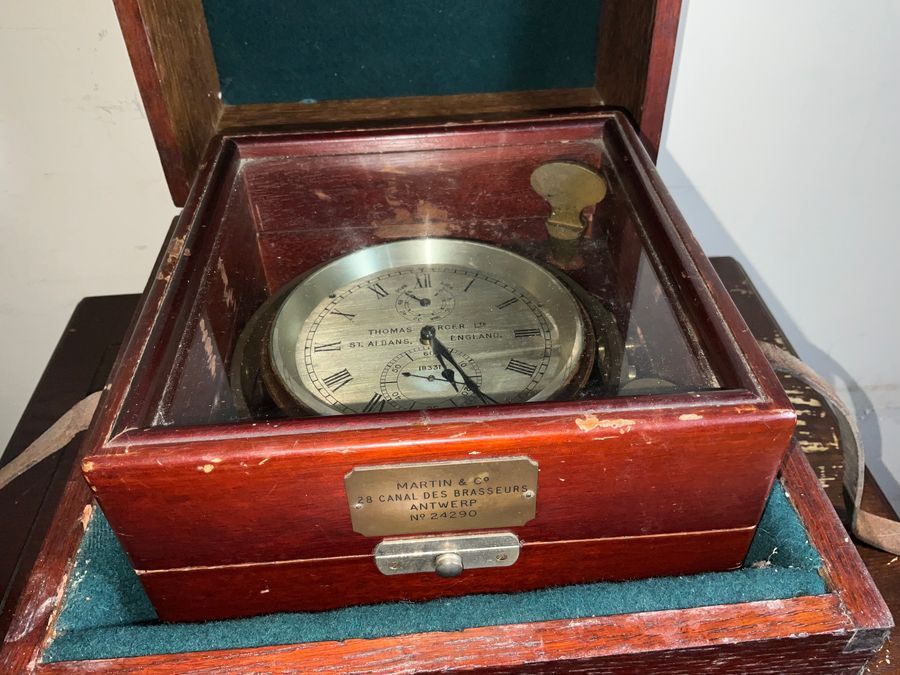 Antique Thomas Mercer Ltd ships Chronometer 