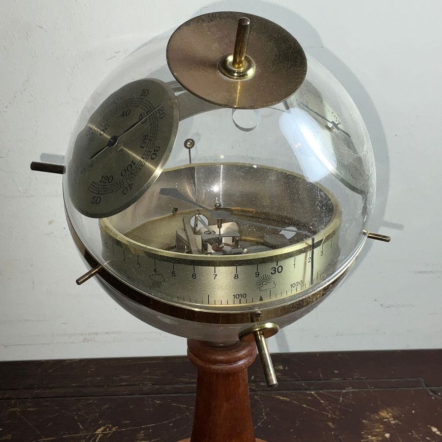 Antique Sputnik Barometer thermometer hydrometer 