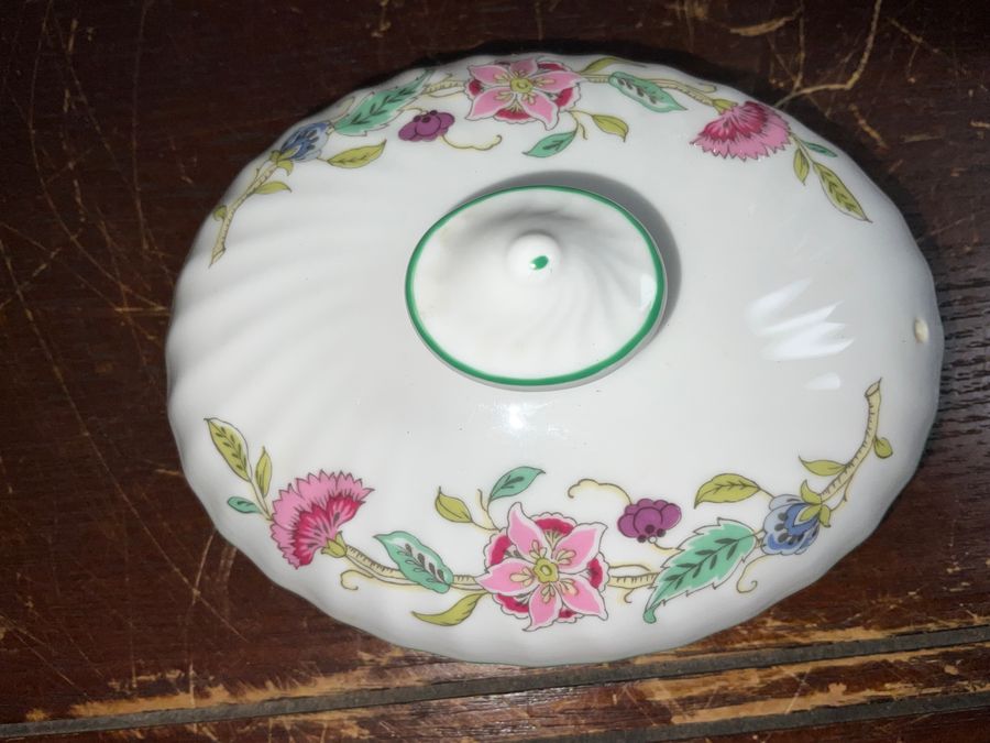 Antique MINTON Haddon Hall pattern Tea Pot