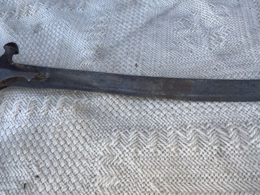 Antique Tulwar Sword & Scabbard 