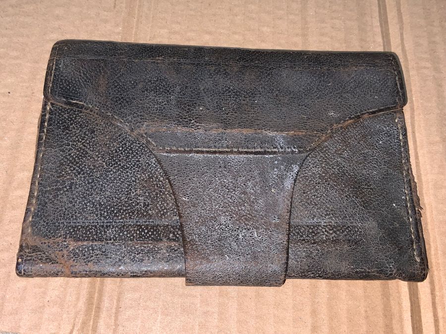 Leather Wallet dated 1789 Coventry