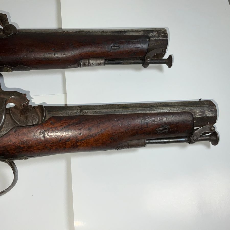 Antique Two Percussion Belt Pistols