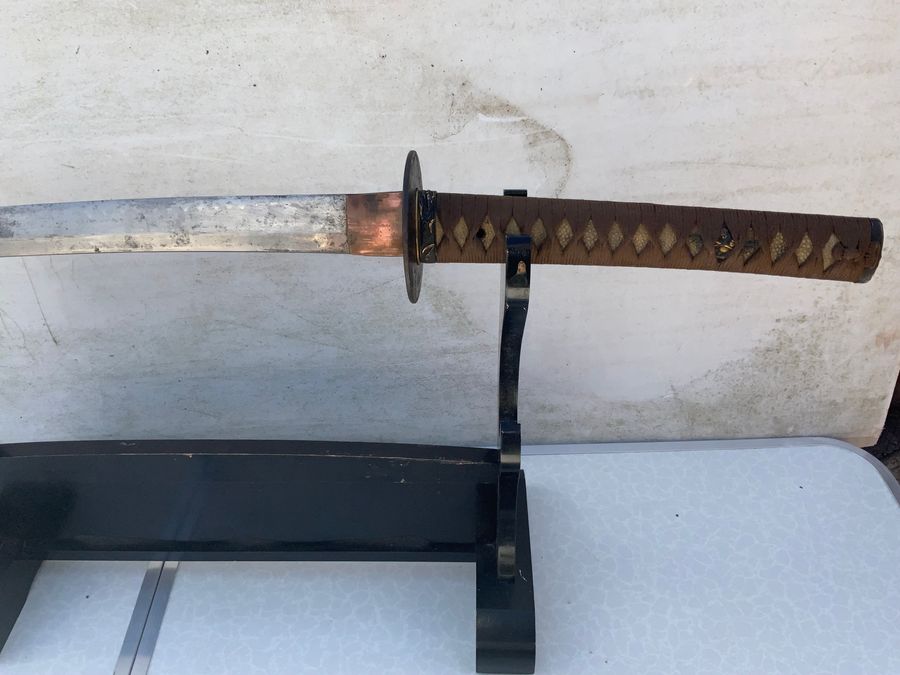 Antique Samurai sword 17th century Blade signed