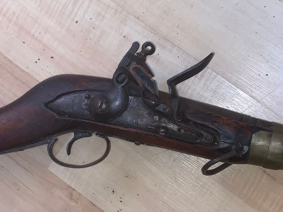 Antique TRIBAL RIFLE ZEZAIL KYBER PASS WITH TOWER LOCK