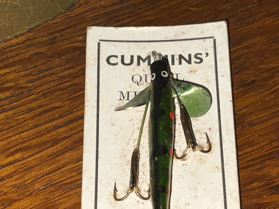 Antique CUMMINS QUILL LURE