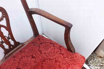 Antique Armchair mahogany desk/study circa 1750's 