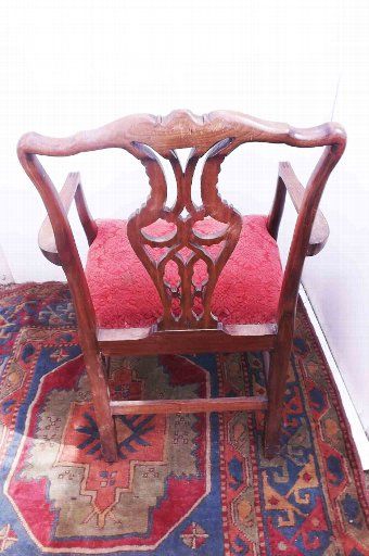 Antique Armchair mahogany desk/study circa 1750's 