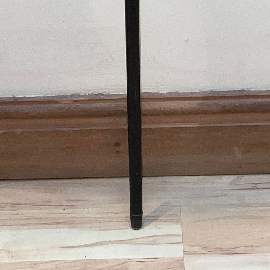 Antique BLACK EBONY WALKING STICK SWORD STICK