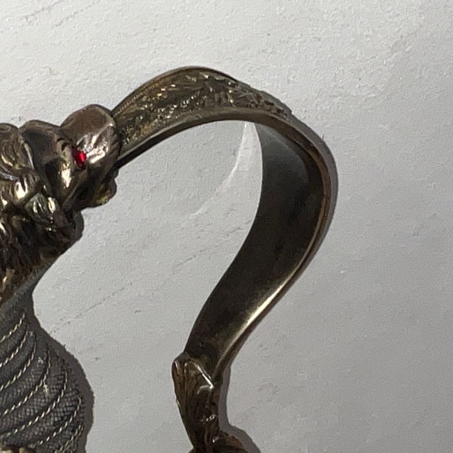 Antique Imperial Armistice Lion Head Sword  Etched