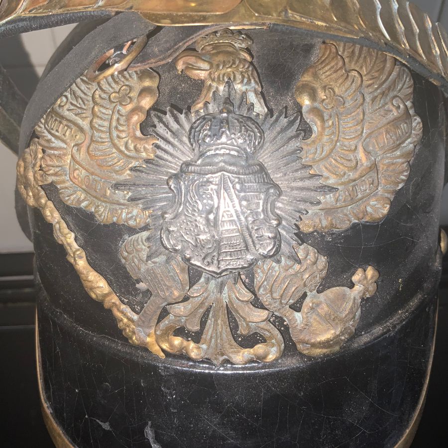 Antique IMPERIAL GERMAN HELMET