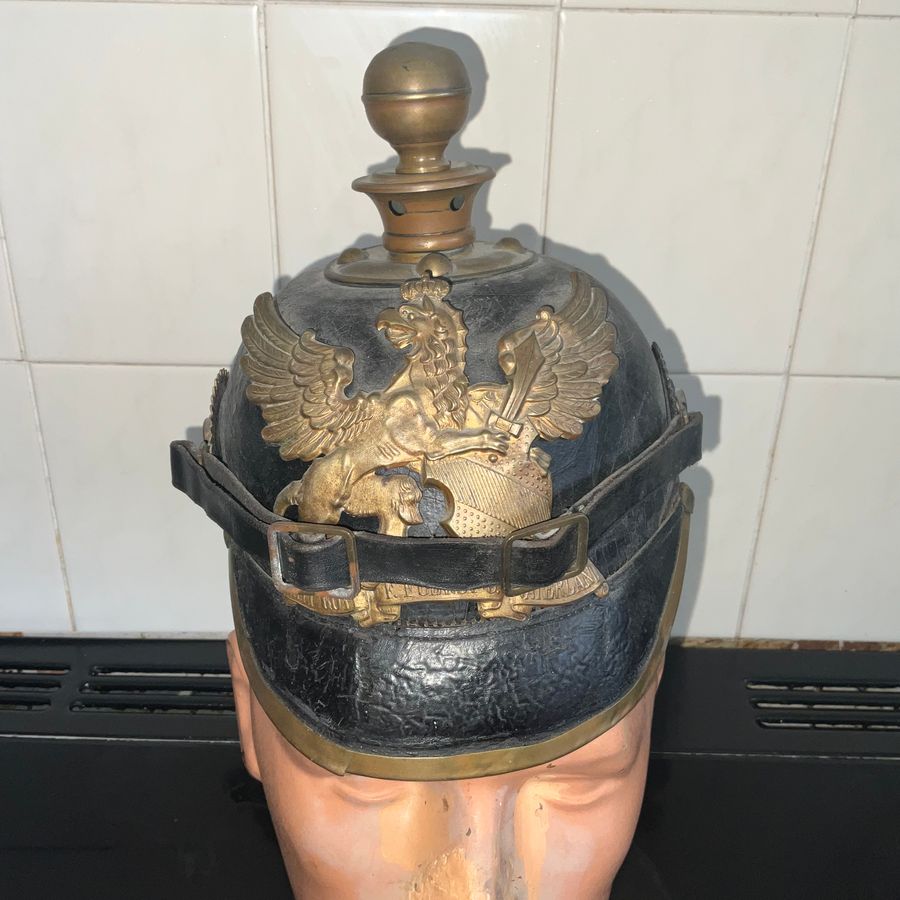 IMPERIAL GERMAN MILITARY HELMET