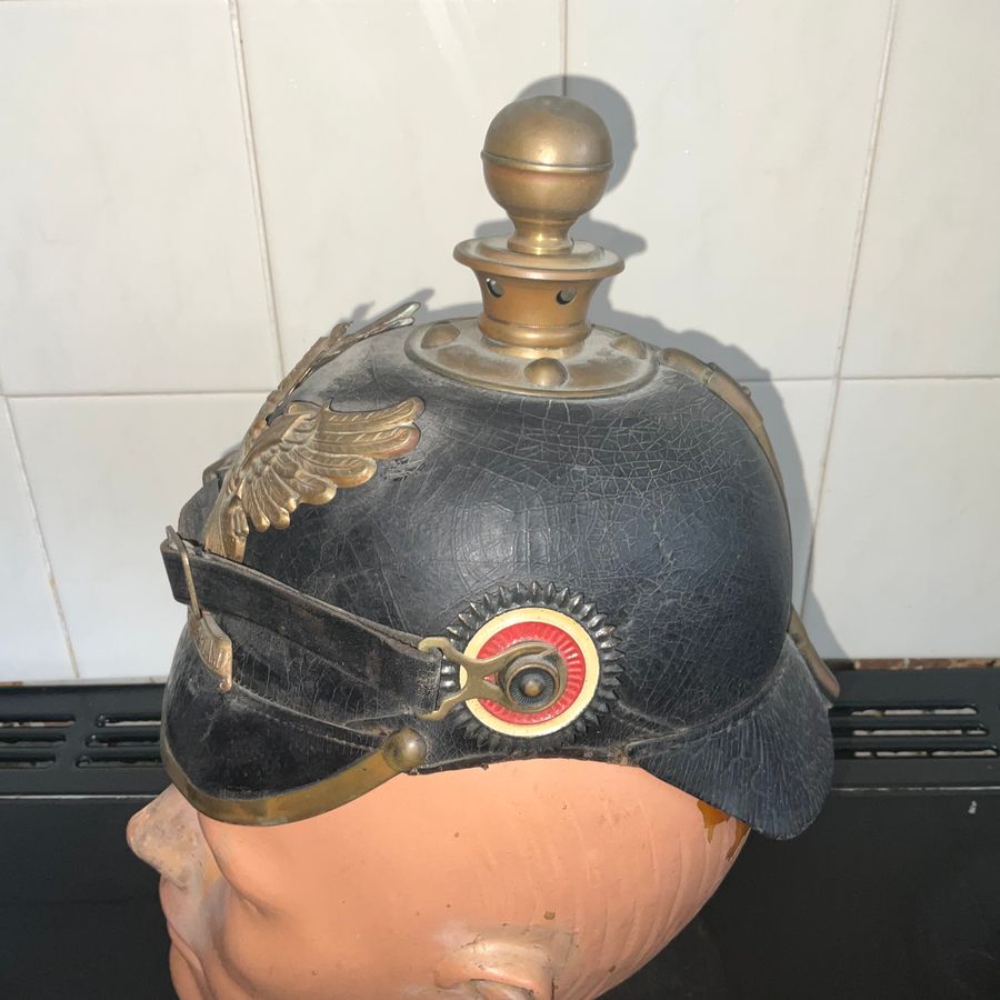 Antique IMPERIAL GERMAN MILITARY HELMET