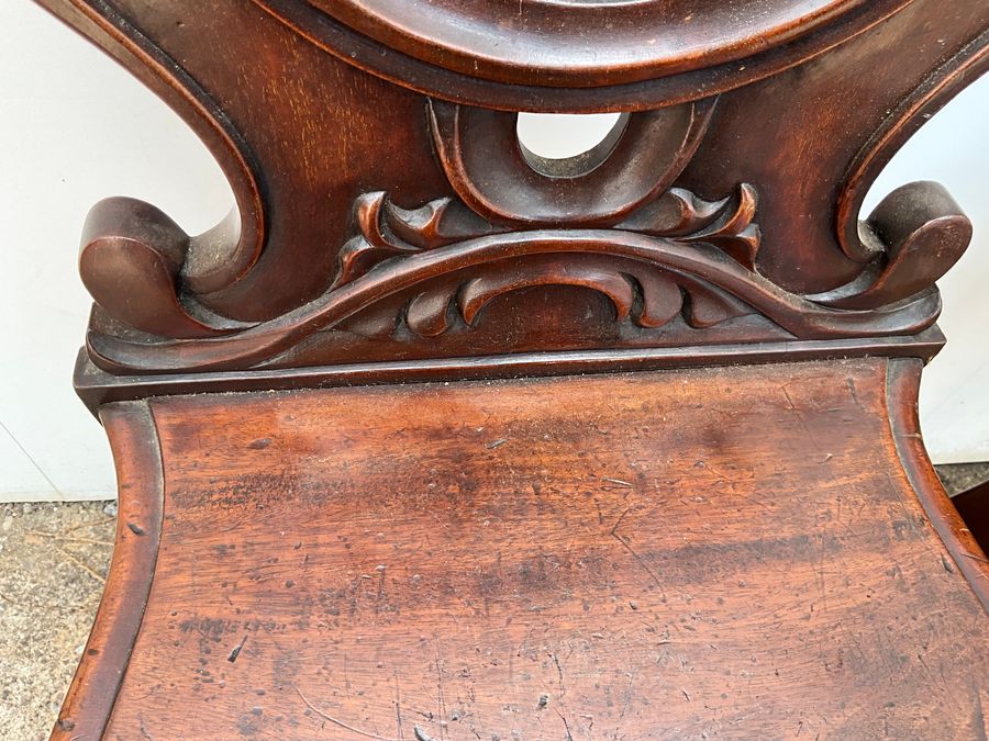 Antique GILLOWS HALL CHAIRS MAHOGANY