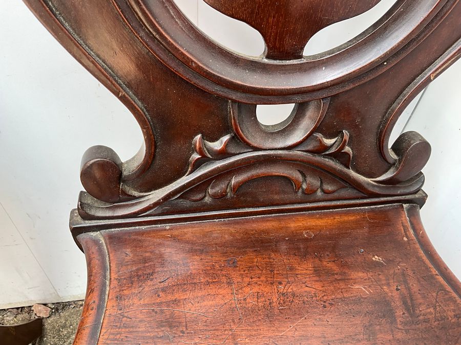 Antique GILLOWS HALL CHAIRS MAHOGANY