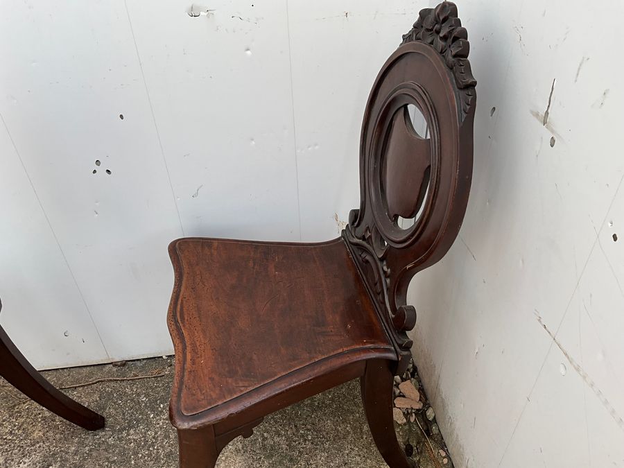 Antique GILLOWS HALL CHAIRS MAHOGANY