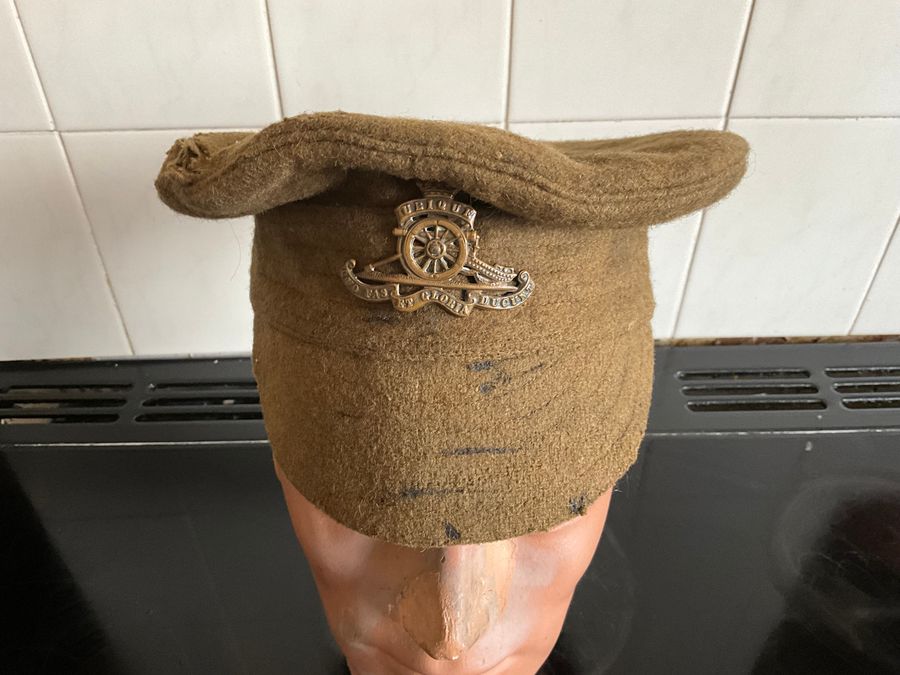 BRITISH SOLDIERS CAP OF THE 1WW