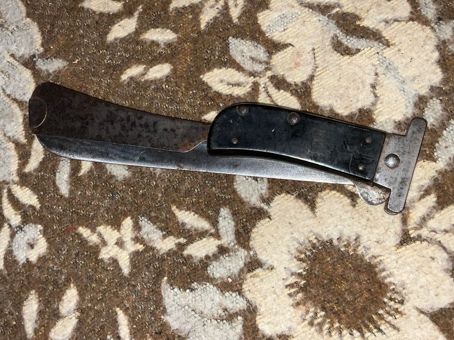 Antique AMERICAN & British air crew survival knife