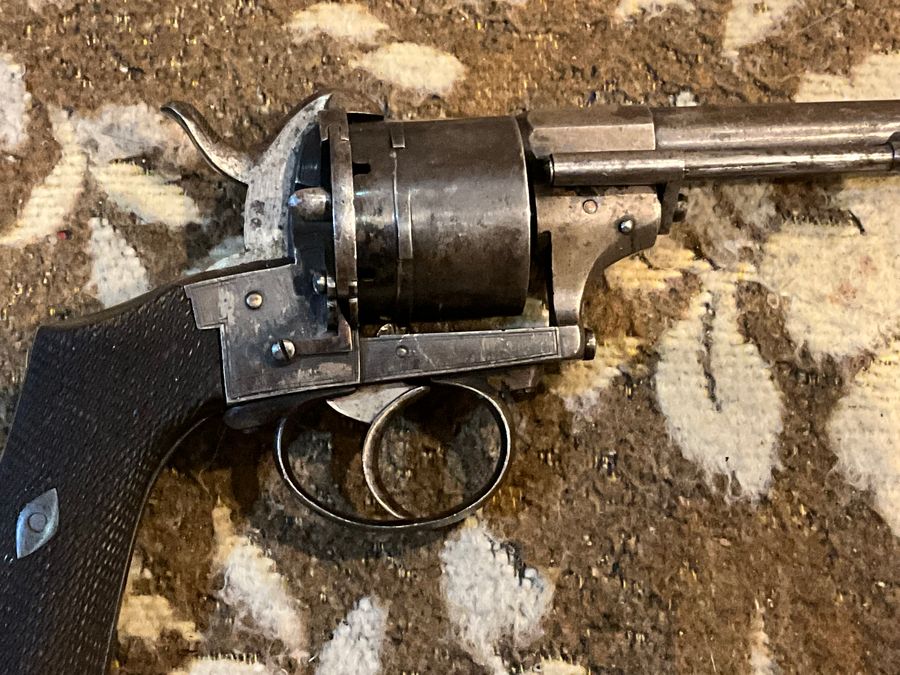 Antique PERCUSSION OFFICERS REVOLVER