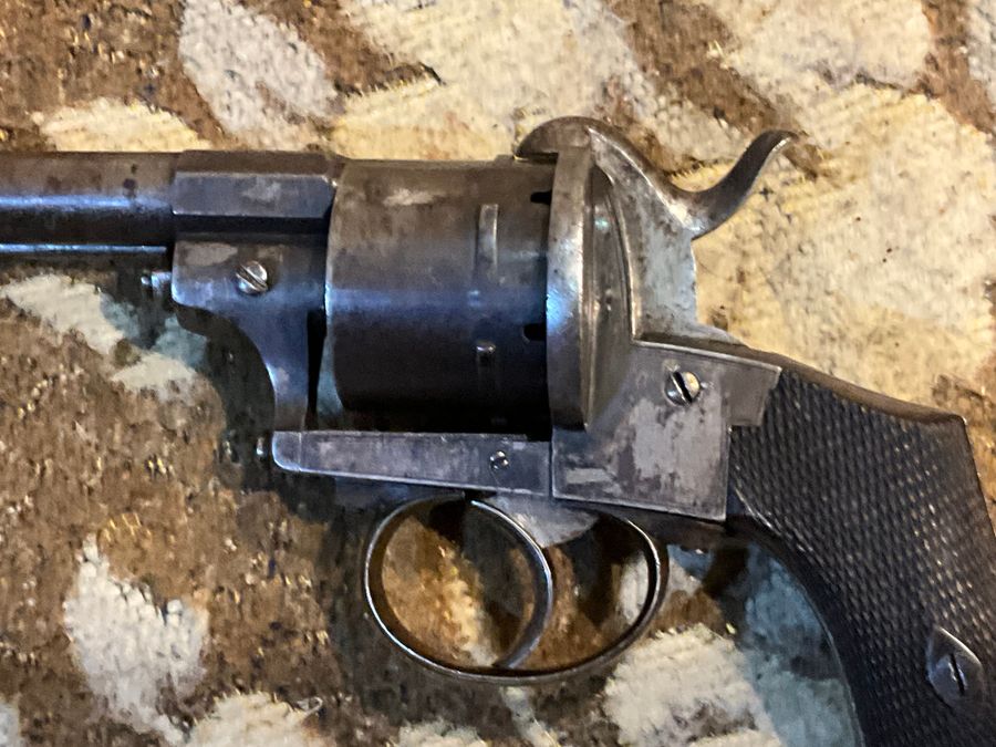 Antique PERCUSSION OFFICERS REVOLVER