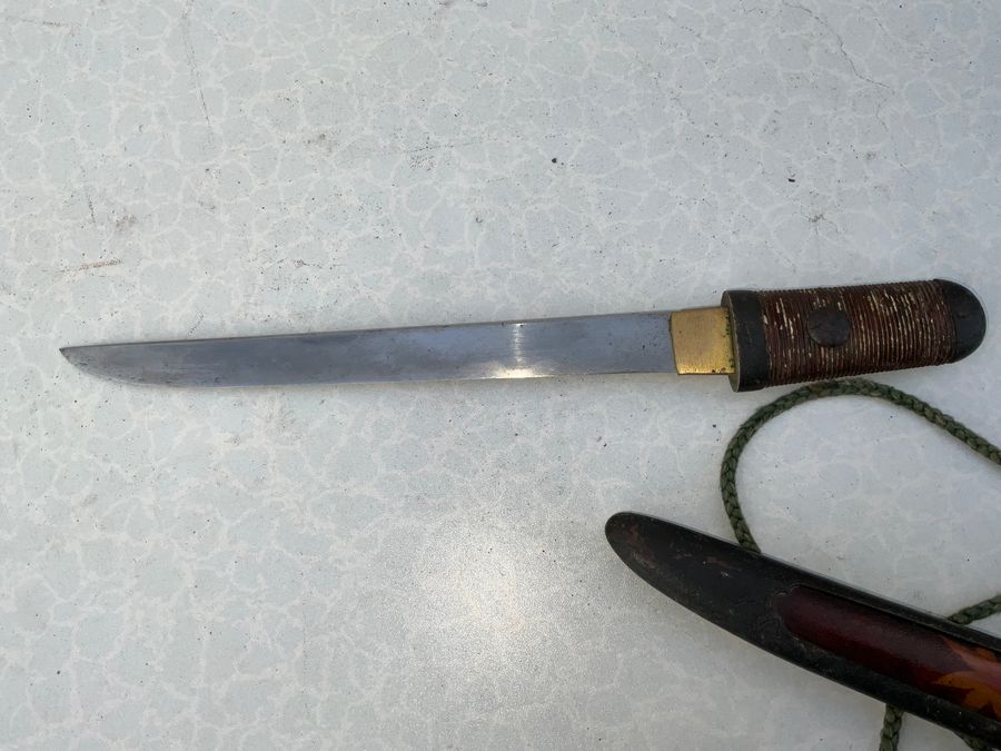 Antique JAPANESE SEPPUKA  KNIFE