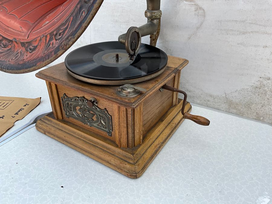 Antique 1920’s record player