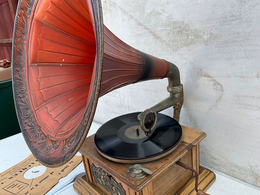 Antique 1920’s record player