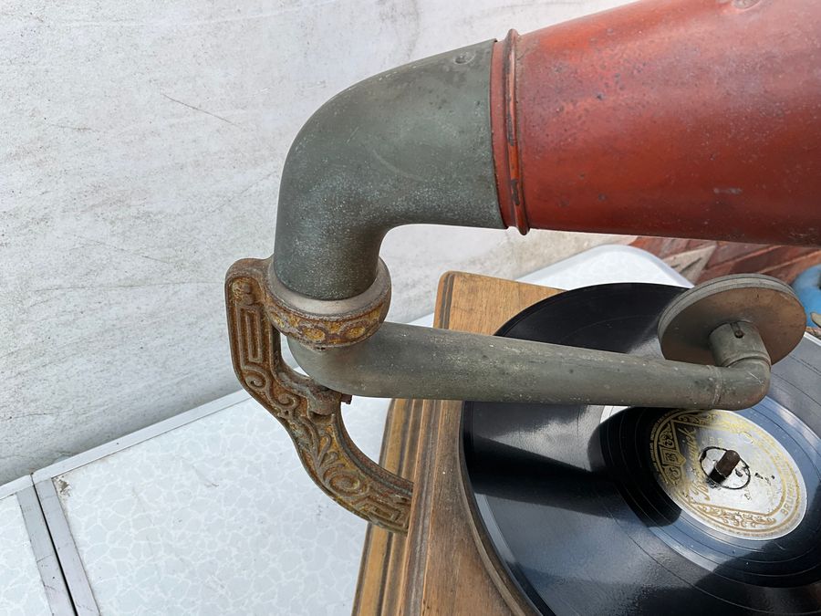 Antique 1920’s record player