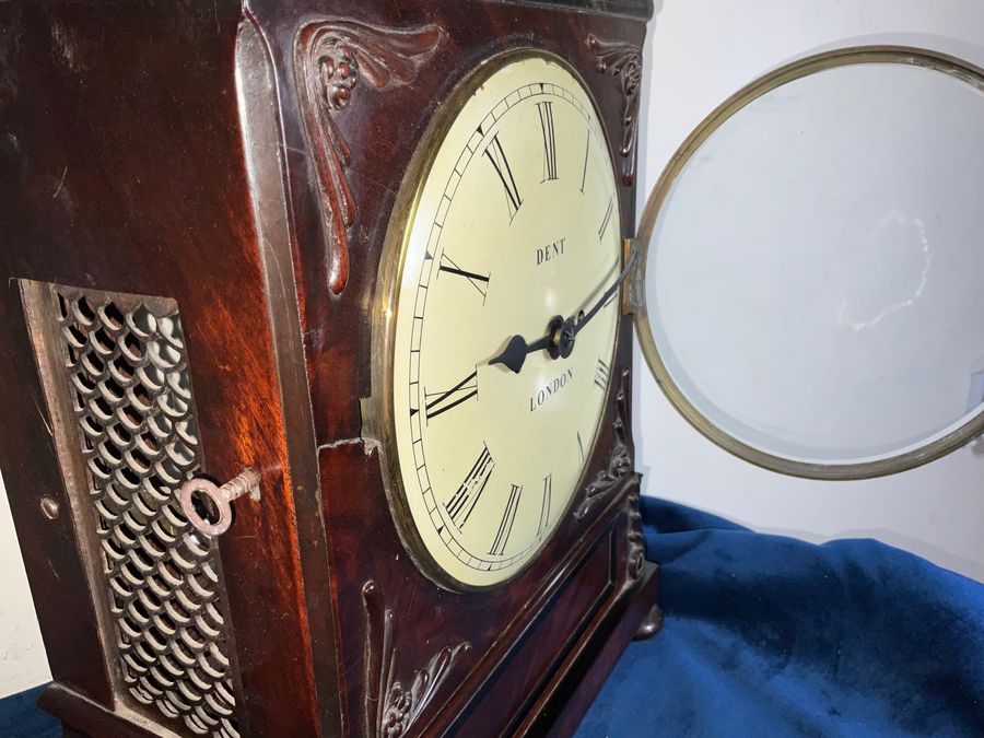 Antique DENT OF LONDON BRACKET CLOCK