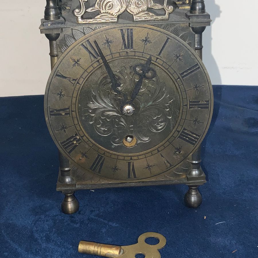 Antique LANTERN CLOCK