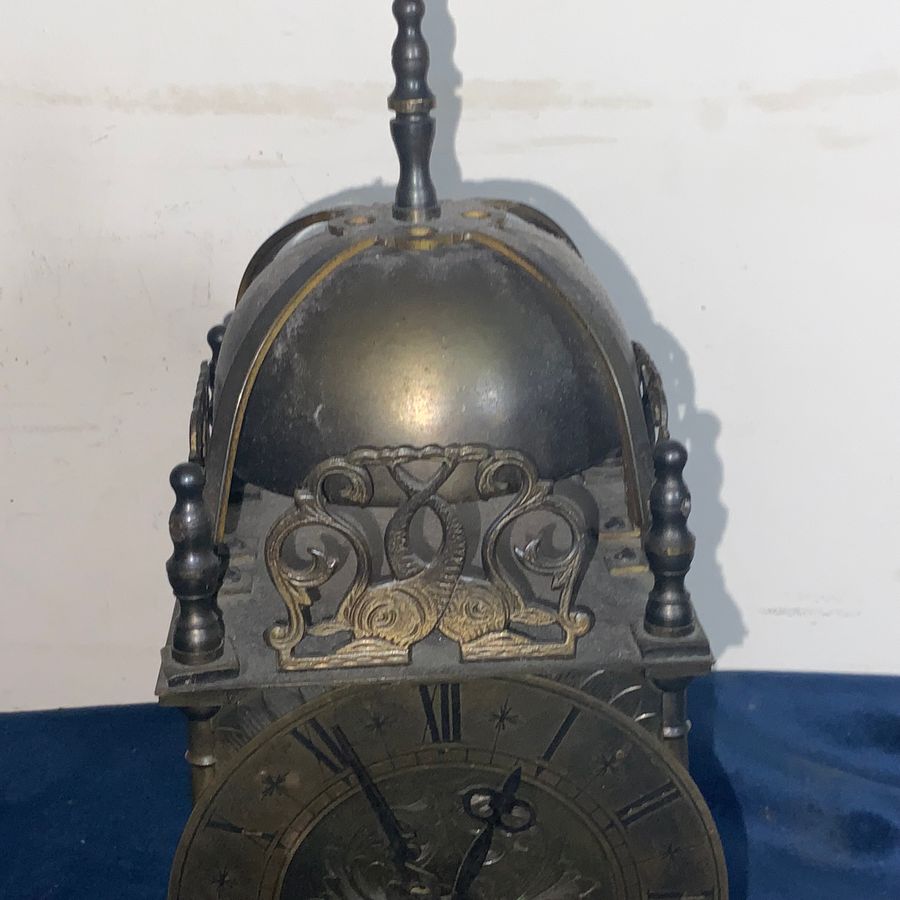 Antique LANTERN CLOCK