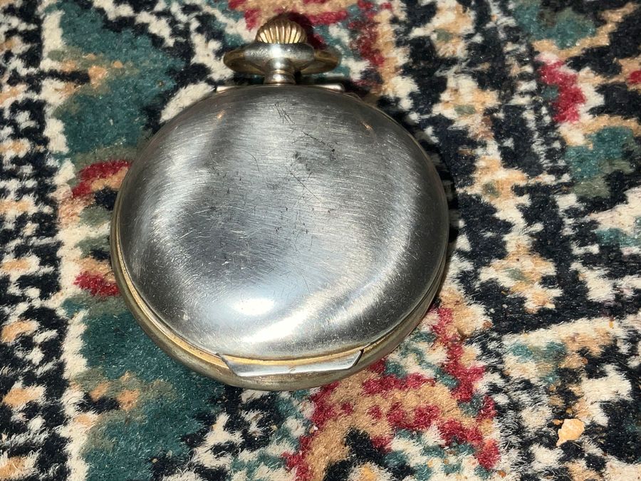 Antique POCKET WATCH/ALARM MILITARY 