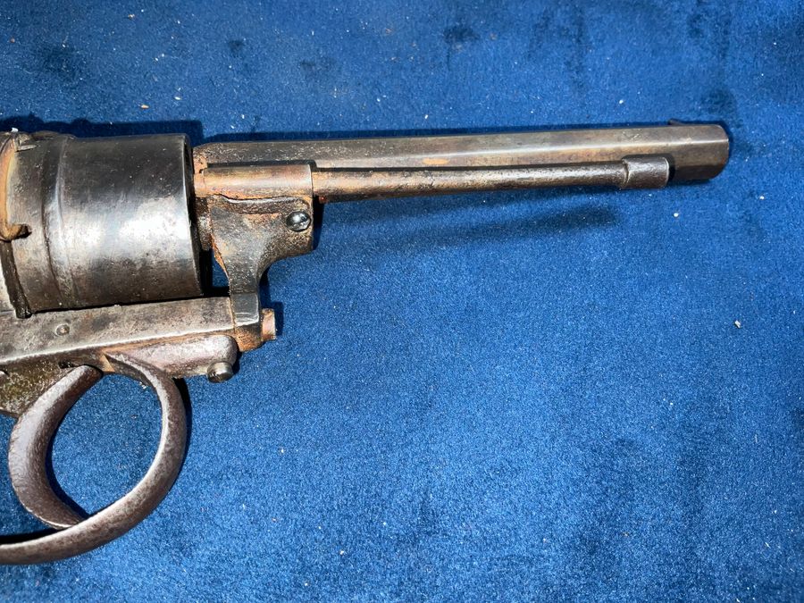 Antique Revolver 12 mm pin fire Military circa 1850’s