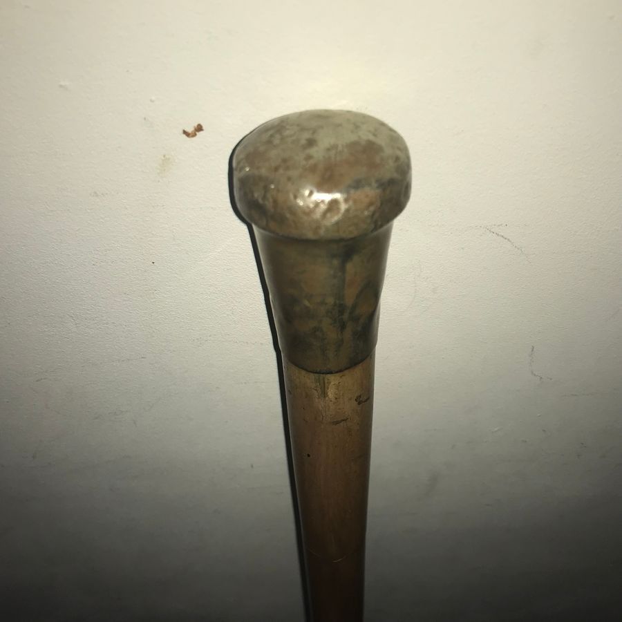 Antique Royal Fusiliers Officers Walking Stick swords stick Swagger stick 