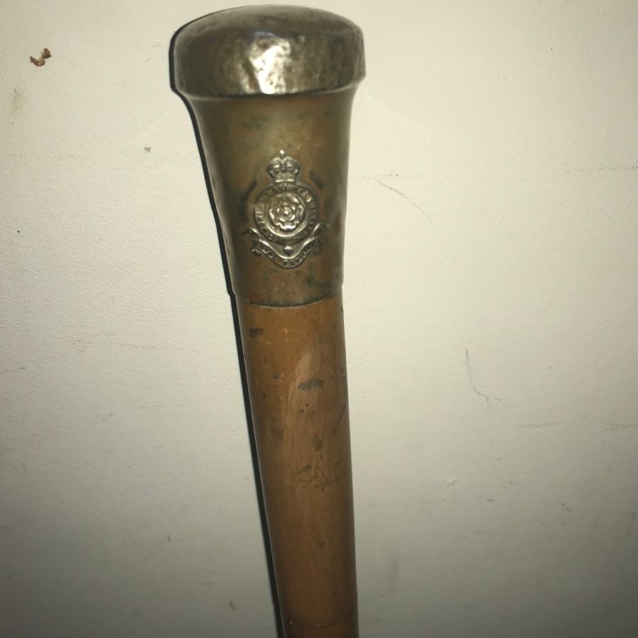 Antique Royal Fusiliers Officers Walking Stick swords stick Swagger stick 