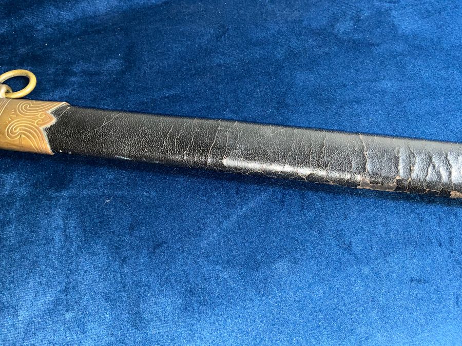 Antique ROYAL NAVY OFFICERS DIRK